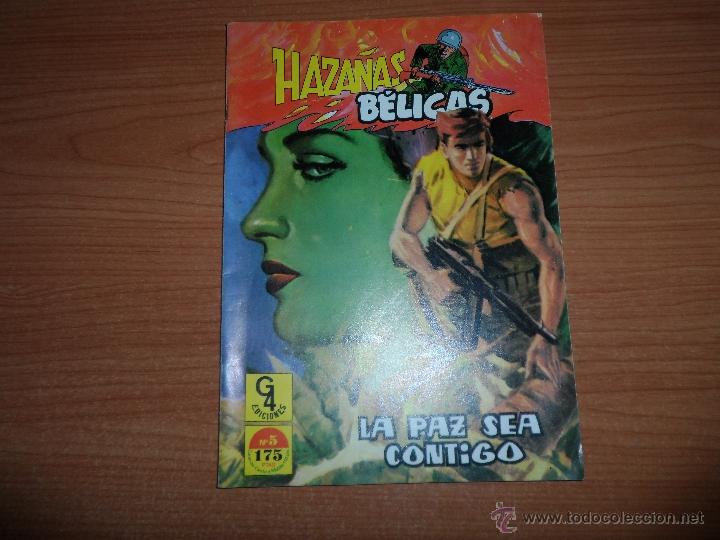 Tebeos: HAZA&Ntilde;AS B&Eacute;LICAS G4 EDICIONES N&ordm; 5 - Foto 1