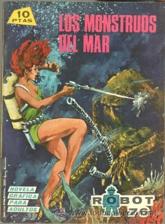 Tebeos: ROBOT 76 N&ordm; 15 IMPECABLE, SIN CIRCULAR - EDI. TORAY 1967 - ANTONIO BORRELL DIBUJOS - Foto 1
