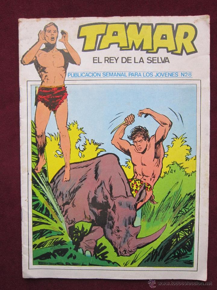 Tebeos: Tamar, el Rey de la Selva N&ordm; 28. Toray-Ursus. Poster central - Foto 1