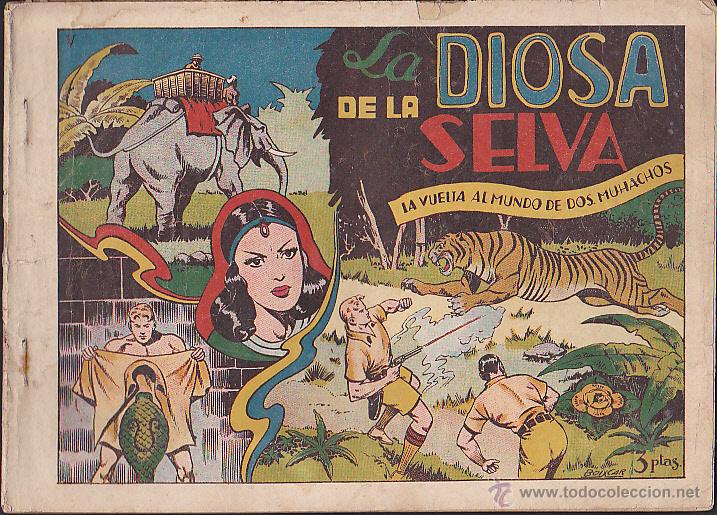 Tebeos: COMIC LA VUELTA AL MUNDO DE DOS MUCHACHOS TOMO V - Foto 1