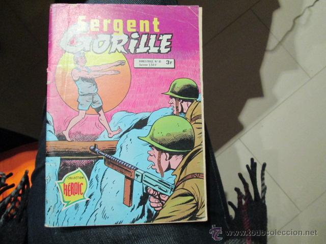 Tebeos: SARGENTO GORILA 98 PAGINAS EDICION FRANCESA - Foto 1