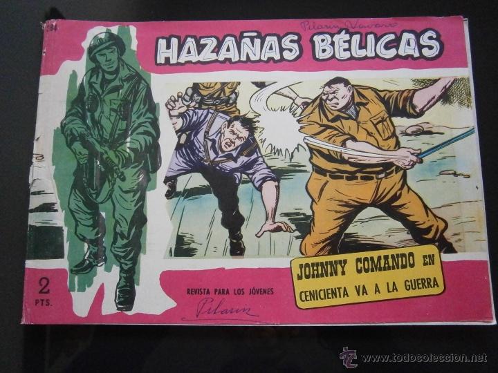 Tebeos: HAZA&Ntilde;AS BELICAS JOHNNY COMANDO 284 EDICIONES TORAY - Foto 1