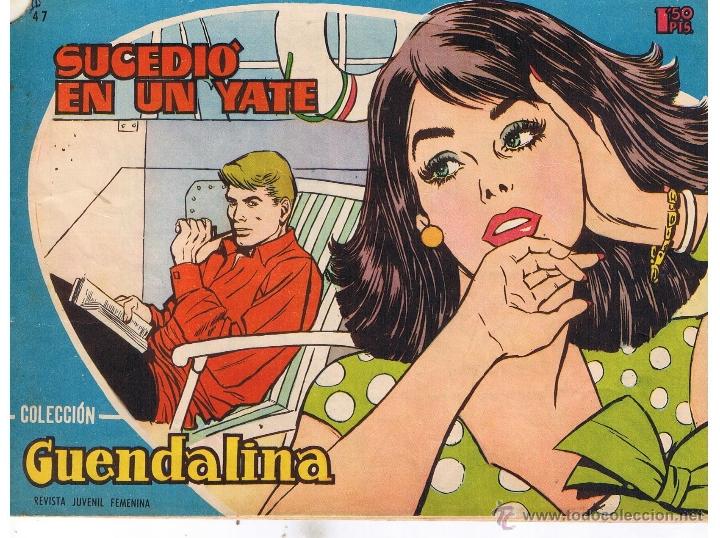 Tebeos: GUENDALINA. NUMERO 47. SUCEDIO EN UN YATE.  TORAY - Foto 1