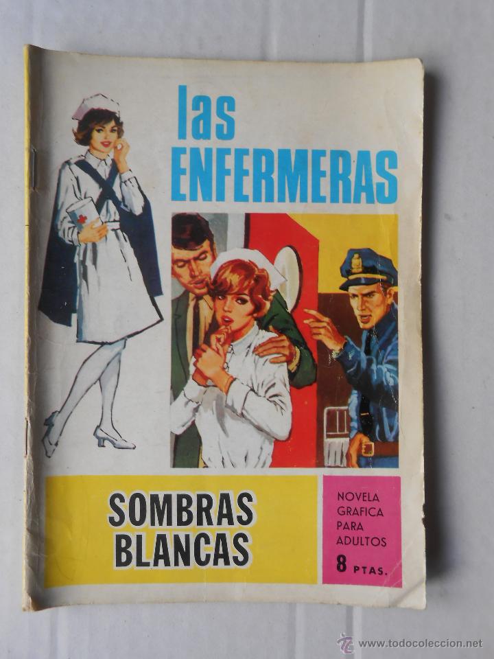 Tebeos: SOMBRAS BLANCAS**LAS ENFERMERAS**N&Uacute;MERO 12**TORAY 1966 - Foto 1