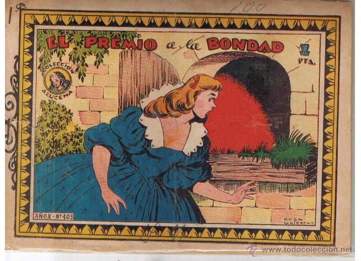 Tebeos: COLECCION AZUCENA. NUMERO 403. EL PREMIO DE LA BONDAD. TORAY - Foto 1