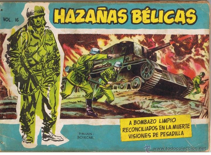 Tebeos: HAZA&Ntilde;AS BELICAS AZUL. NUMERO 16.  TORAY - Foto 1