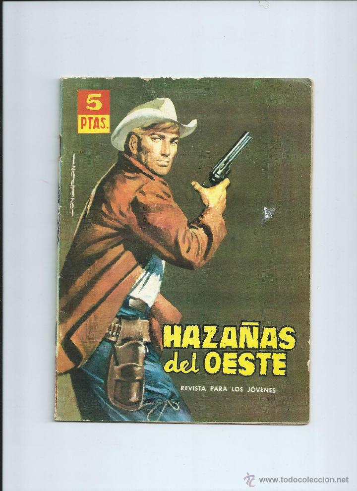 Tebeos: HAZA&Ntilde;AS DEL OESTE N&ordm; 55 ED. TORAY (1962) - Foto 1