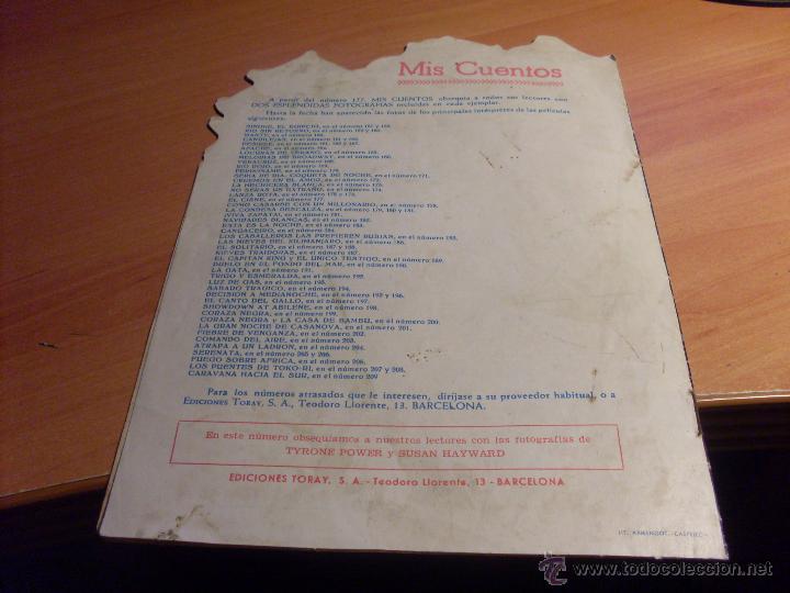 Tebeos: MIS CUENTOS N&ordm; 209 (ORIGINAL ED. TORAY) (COB124) - Foto 2