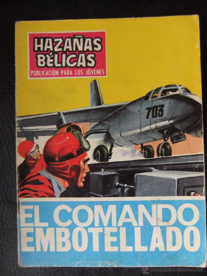 Tebeos: HAZA&Ntilde;AS BELICAS N&ordm; 206 EL COMANDO EMBOTELLADO - Foto 1