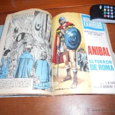 Tebeos: HOMBRES FAMOSOS: TOMO ENCUADERNADO CASERO CON 4 COMICS. EDIT. TORAY 1969 (COMIC)