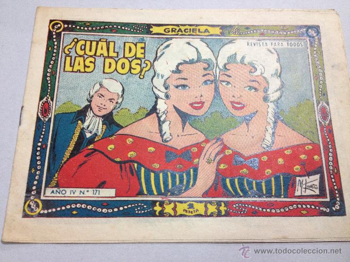 Tebeos: Coleccion Graciela - Cual de las dos - Num 171 - Ediciones Toray - Foto 1