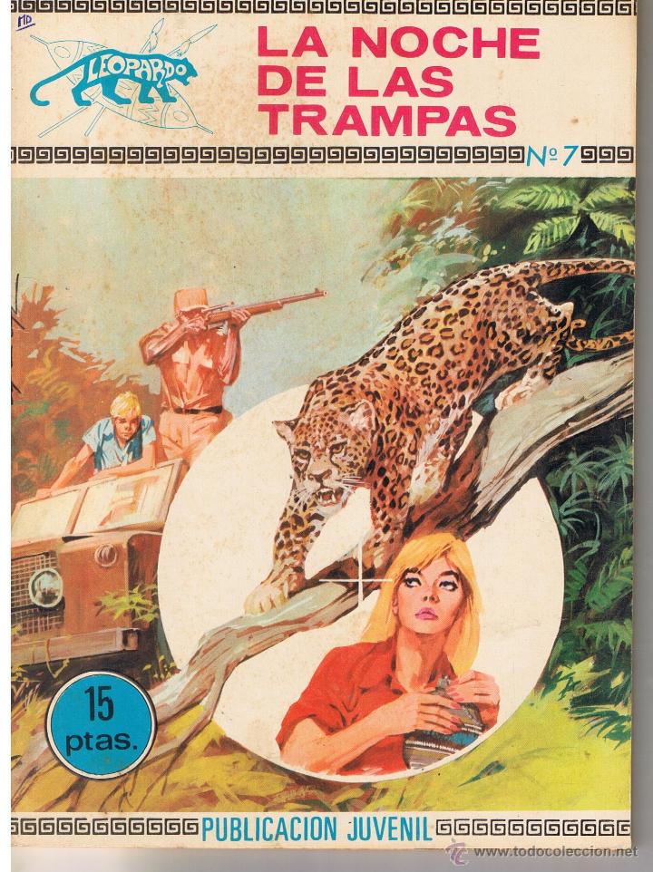 Tebeos: LEOPARDO. NUMERO 7. LA NOCHE DE LAS TRAMPAS. TORAY 1970 (ST/37) - Foto 1