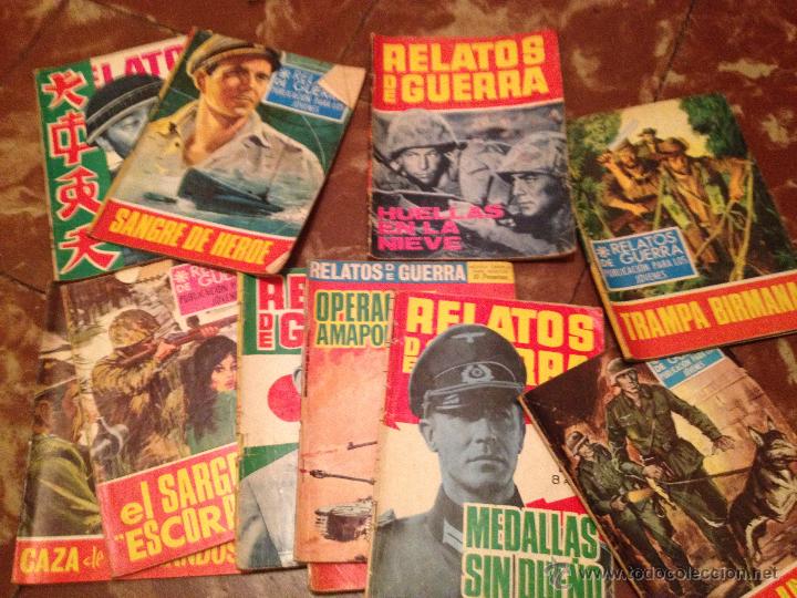 Tebeos: Relatos de guerra 12 comics y extra combate 5 comics - Foto 1