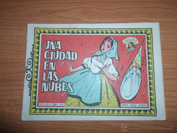 Tebeos: AZUCENA N&ordm; 809 ED. TORAY A&Ntilde;OS 50 ORIGINAL - Foto 1