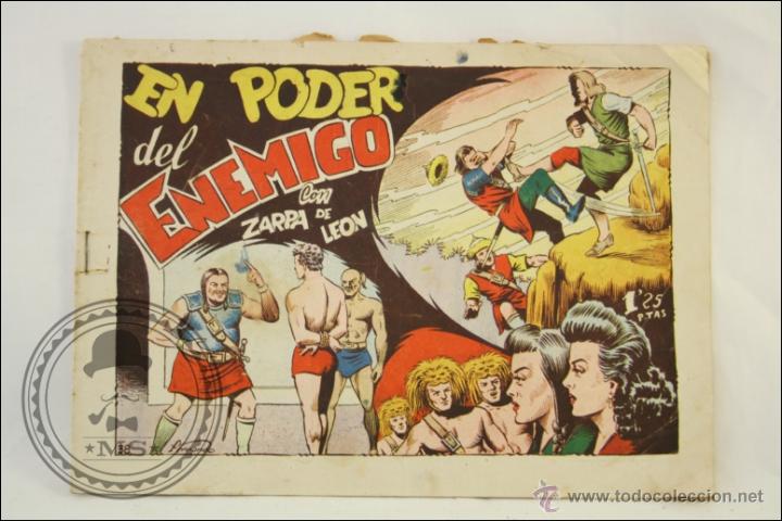 Tebeos: Antiguo C&oacute;mic El Poder del Enemigo con Zarpa de Le&oacute;n - N&ordm; 38 - Ed. Toray - 1950 - Foto 1