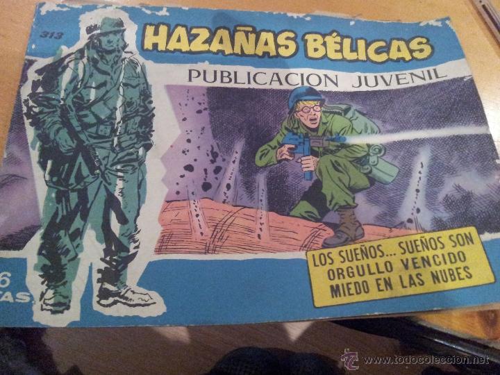 Tebeos: HAZA&Ntilde;AS BELICAS. N&ordm; 313. EDICIONES TORAY. 1958 - Foto 1