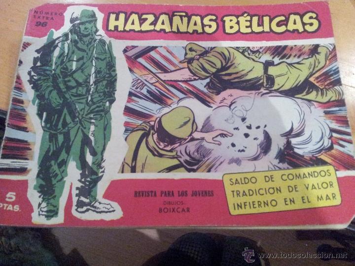 Tebeos: HAZA&Ntilde;AS BELICAS. N&ordm; EXTRA 96. EDICIONES TORAY. 1958 - Foto 1