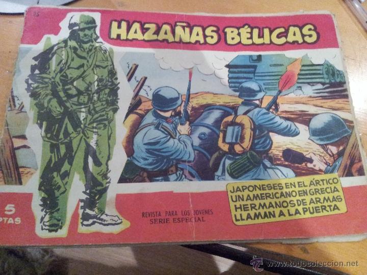 Tebeos: HAZA&Ntilde;AS BELICAS. N&ordm; 25. EDICIONES TORAY. 1958 - Foto 1