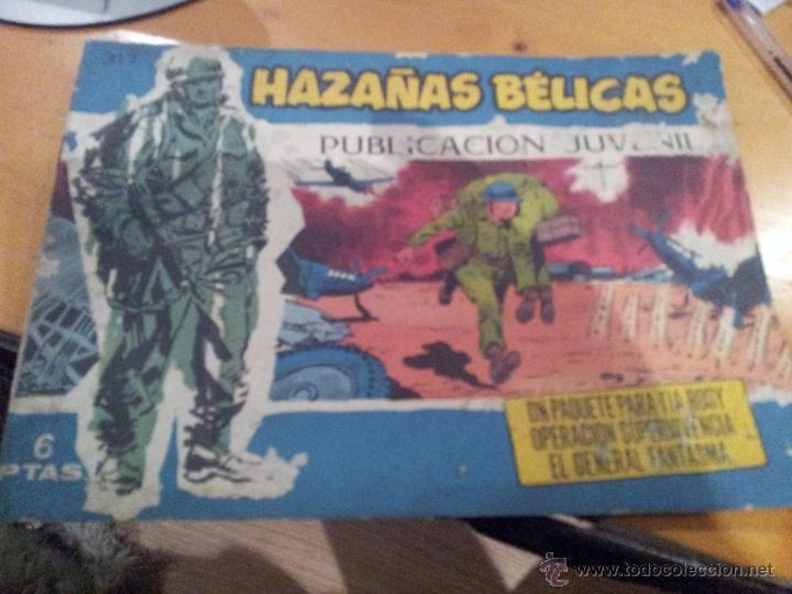 Tebeos: HAZA&Ntilde;AS BELICAS. N&ordm; 317. EDICIONES TORAY. 1958 - Foto 1