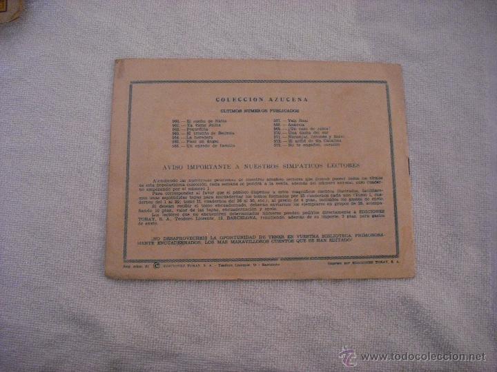 Tebeos: AZUCENA N&ordm; 573 - Foto 2