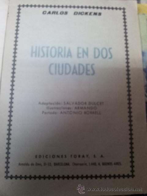 Tebeos: HISTORIA EN DOS CIUDADES, CARLOS DICKENS - Foto 2