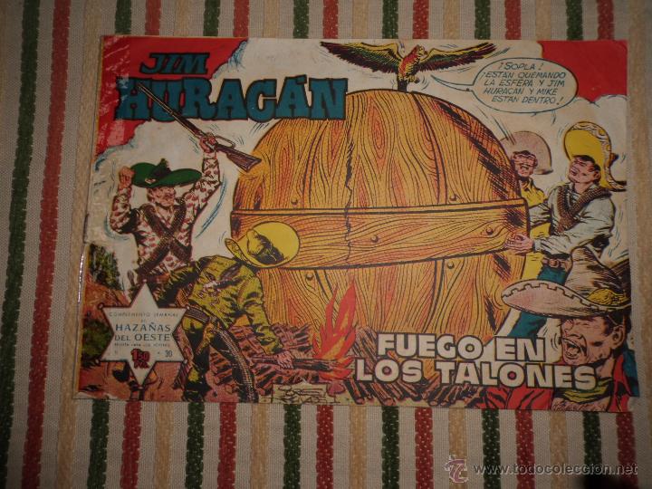 Tebeos: JIM HURACAN N&ordm; 30 EDICIONES TORAY - Foto 1