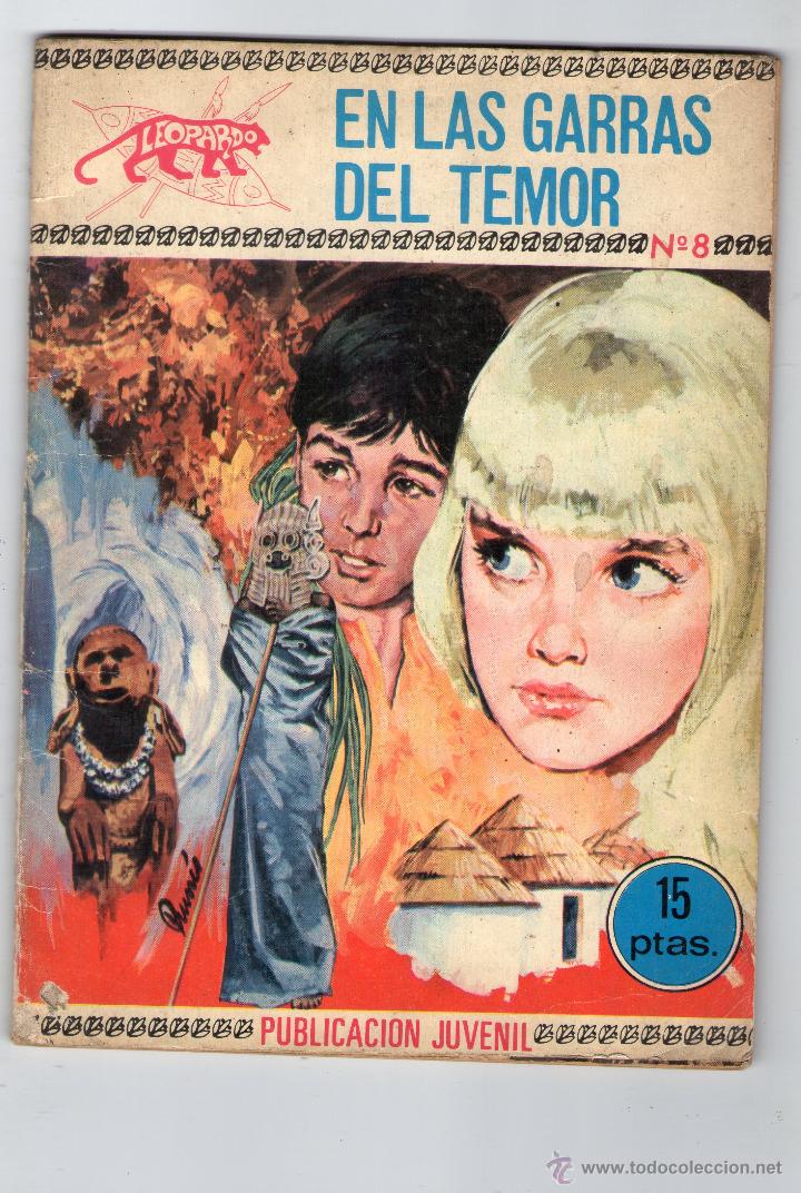 Tebeos: LEOPARDO - N&ordm; 8 - EN LAS GARRAS DEL TEMOR - EDICIONES TORAY - A&Ntilde;O 1971. - Foto 1