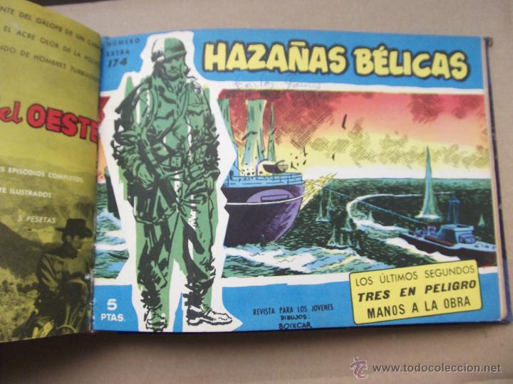 Tebeos: TOMO CON 15 TEBEOS DE HAZA&Ntilde;AS BELICAS EXTRA TORAY . - Foto 10
