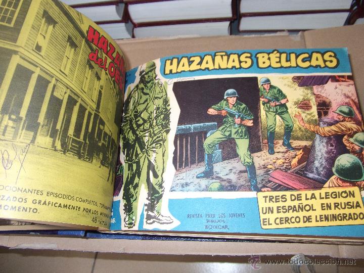 Tebeos: TOMO CON 18 TEBEOS DE HAZA&Ntilde;AS BELICAS EXTRA TORAY . - Foto 1