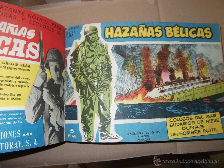 Tebeos: TOMO CON 17 TEBEOS DE HAZA&Ntilde;AS BELICAS EXTRA TORAY . - Foto 11