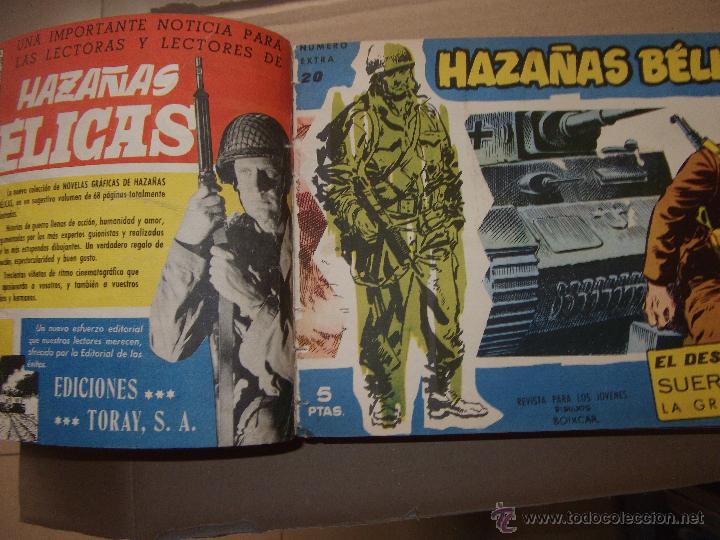 Tebeos: TOMO CON 17 TEBEOS DE HAZA&Ntilde;AS BELICAS EXTRA TORAY . - Foto 15