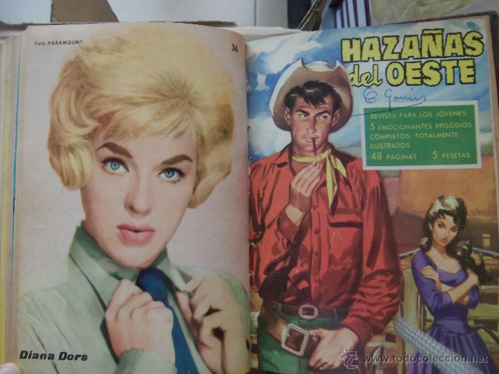 Tebeos: TOMO CON 14 TEBEOS DE HAZA&Ntilde;AS DEL OSTE TORAY . - Foto 1