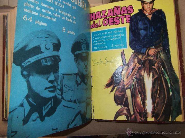 Tebeos: TOMO CON 14 TEBEOS DE HAZA&Ntilde;AS DEL OSTE TORAY . - Foto 3