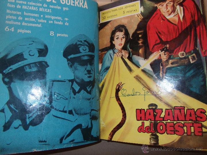 Tebeos: TOMO CON 14 TEBEOS DE HAZA&Ntilde;AS DEL OSTE TORAY . - Foto 4
