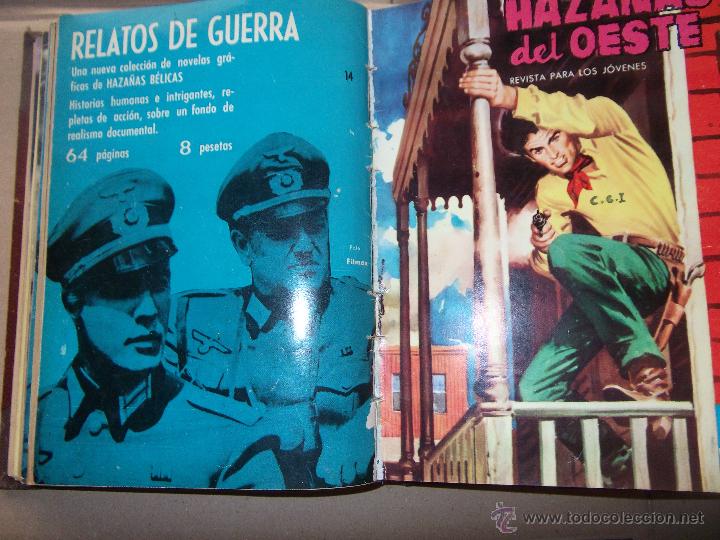 Tebeos: TOMO CON 14 TEBEOS DE HAZA&Ntilde;AS DEL OSTE TORAY . - Foto 7