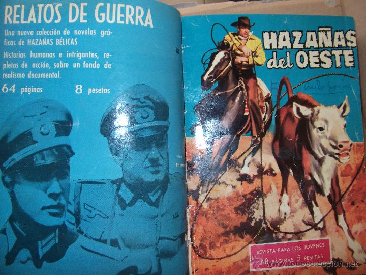 Tebeos: TOMO CON 14 TEBEOS DE HAZA&Ntilde;AS DEL OSTE TORAY . - Foto 9