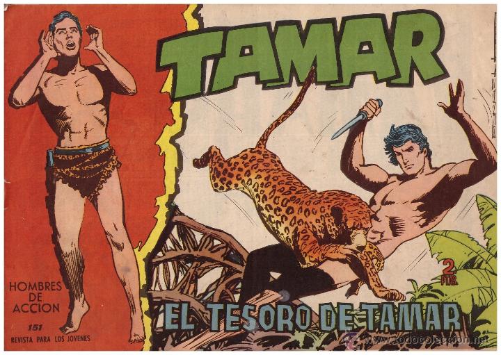 Tebeos: Comic Tamar, n&ordm; 151; Ed. Toray - ORIGINAL, a&ntilde;o 1961 - Foto 1