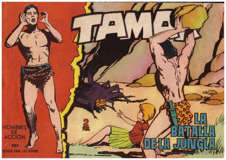 Tebeos: Comic Tamar, n&ordm; 101; Ed. Toray - ORIGINAL, a&ntilde;o 1961 - Foto 1