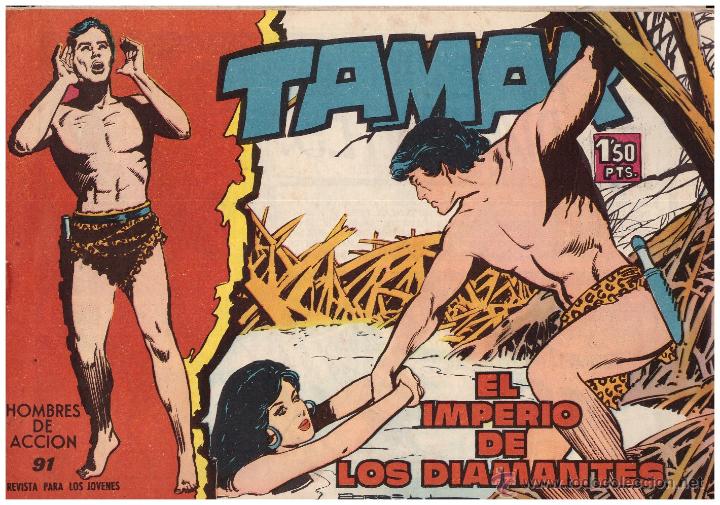 Tebeos: Comic Tamar, n&ordm; 91; Ed. Toray - ORIGINAL, a&ntilde;o 1961 - Foto 1