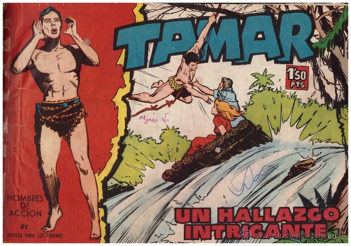 Tebeos: Comic Tamar, n&ordm; 21; Ed. Toray - ORIGINAL, a&ntilde;o 1961 - Foto 1
