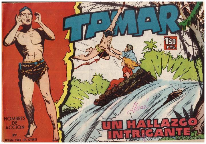Tebeos: Comic Tamar, n&ordm; 21; Ed. Toray - ORIGINAL, a&ntilde;o 1961 - Foto 1