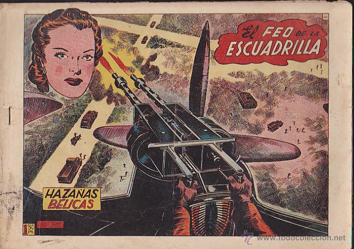 Tebeos: COMIC HAZA&Ntilde;AS BELICAS 2&ordf; SERIE N&ordm; 44 - Foto 1