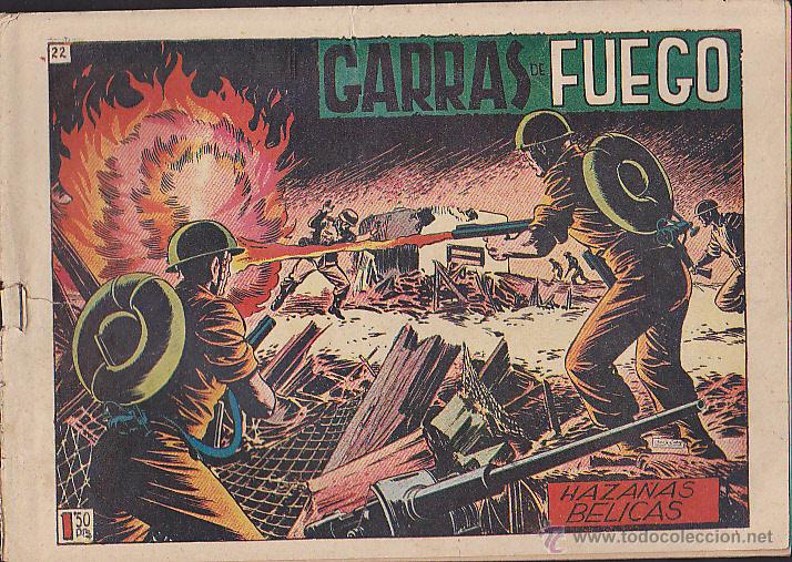 Tebeos: COMIC HAZA&Ntilde;AS BELICAS 2&ordf; SERIE N&ordm; 22 - Foto 1