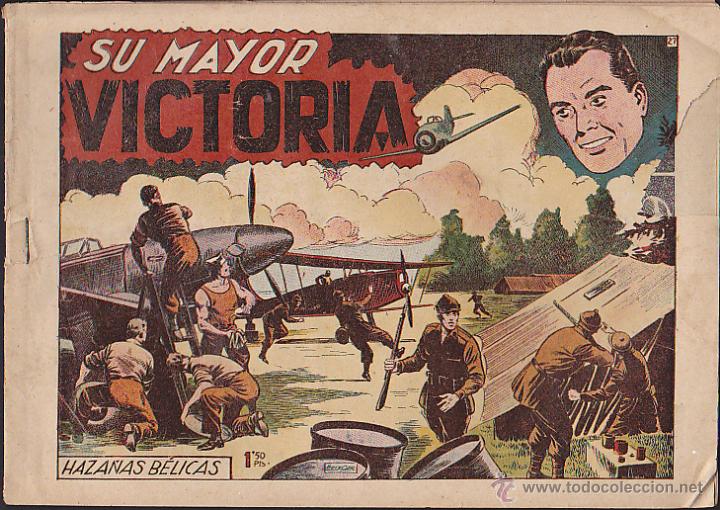 Tebeos: COMIC HAZA&Ntilde;AS BELICAS 2&ordf; SERIE N&ordm; 27 - Foto 1