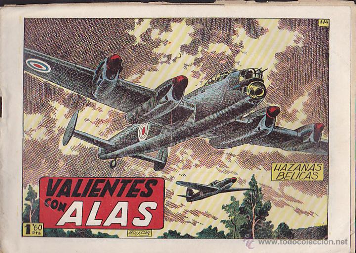 Tebeos: COMIC HAZA&Ntilde;AS BELICAS 2&ordf; SERIE N&ordm; 114 - Foto 1