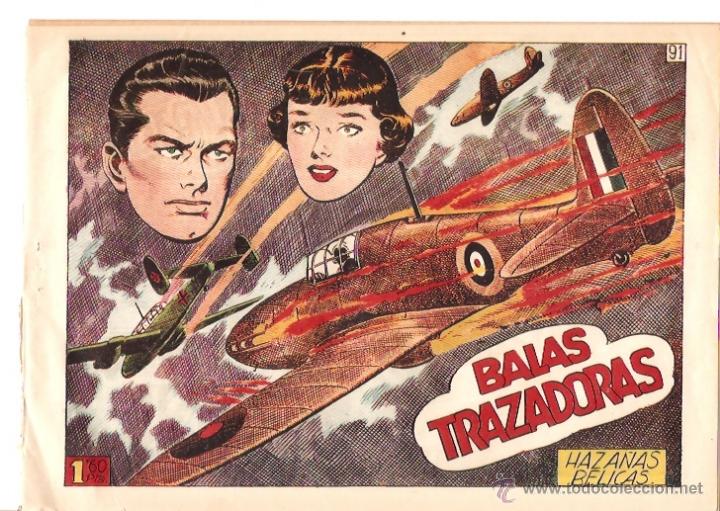Tebeos: HAZA&Ntilde;AS BELICAS 2&ordf; SERIE N&ordm; 91 - Foto 1