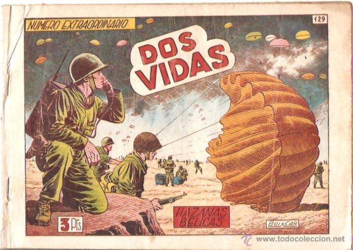 Tebeos: HAZA&Ntilde;AS BELICAS 2&ordf; SERIE N&ordm; 129 - Foto 1