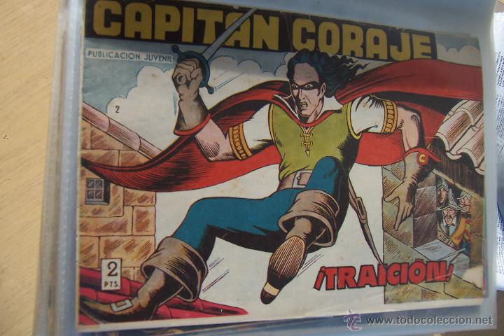 Tebeos: toray.- capitan coraje ed. 17x24  completa 44 n&ordm; - Foto 2