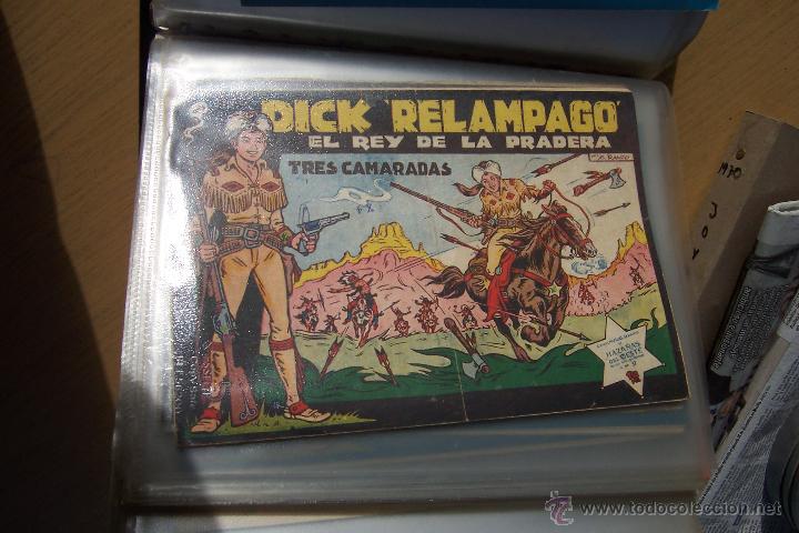Tebeos: toray.- dick rel&aacute;mpago, lote de 28 n&ordm; originales completa - Foto 1