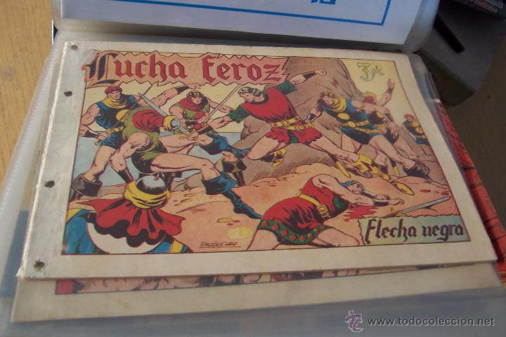 Tebeos: TORAY.- FLECHA NEGRA ALBUN N&ordm; VI - Foto 1